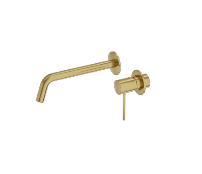 змішувач для умивальника Lavita Orion прихованого монтажу, brushed gold (5900378341475)