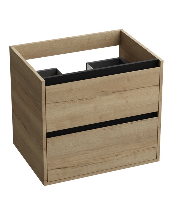 тумбочка підвісна Lavita Minnesota 60, wood black (5900378324386)