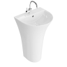 умывальник Lavita Pera 45,5x41,5x82,5 напольный, белый (5900378334385)