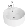 умывальник Lavita Teneryfa 41x41 накладной, белый (5908211470849)