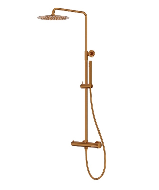 душевая система Lavita Orion brushed copper (5900378357322)