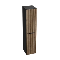 пенал подвесной Lavita Oklahoma 30 wood black (5900378335351)