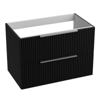 тумбочка подвесная Lavita Oklahoma 80 black mat (5900378334668)