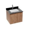 тумбочка з умивальником Lavita Irvine 60 wood black (5900378346616)