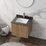тумбочка з умивальником Lavita Irvine 60 wood black (5900378346616)
