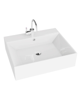 умывальник Lavita Vista 51x43 накладной, белый (5900378301554)