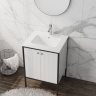 тумбочка под умывальник Lavita Mimir 60 напольная, white (5900378339830)
