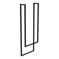 полотенцедержатель Lavita Mindoro 1200x450 black (5908211470351)