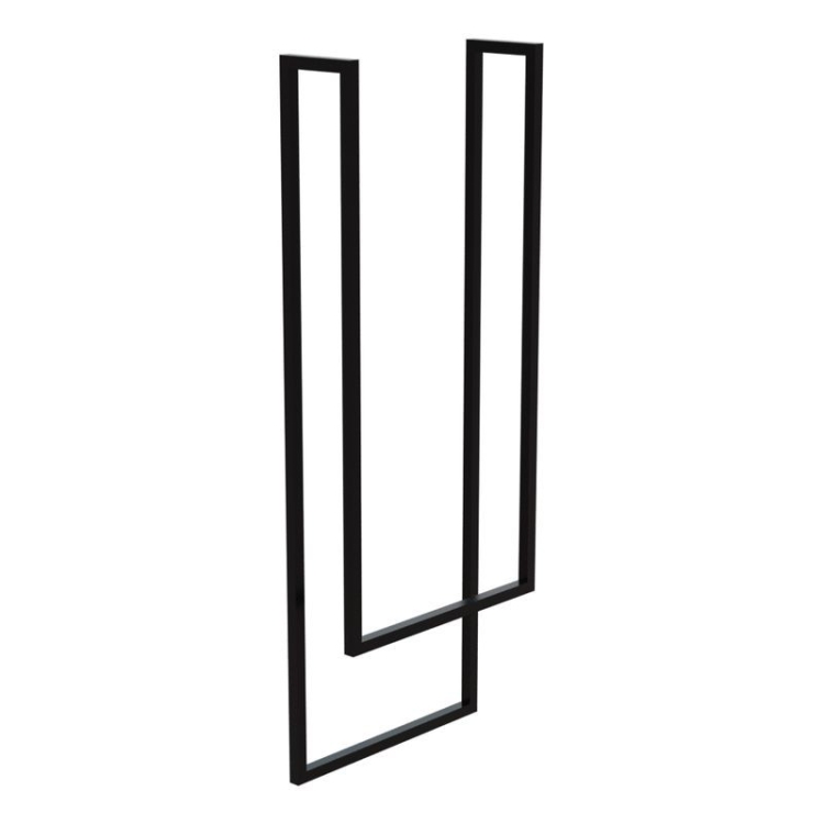 полотенцедержатель Lavita Mindoro 1200x450 black (5908211470351)