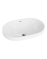 умывальник Lavita Puebla 60x39 встроенный, белый (5900378301677)