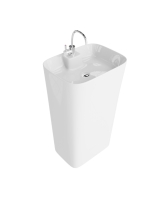 умивальник Lavita Iva 50x38,5x86 білий (5900378308096)