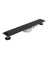 душевой трап Lavita Plate black 800, 2в1 (5908211470412)