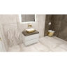 умывальник Lavita Costa Gold/White 46x32,5 накладной (5900378322634)