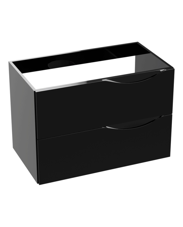 тумбочка підвісна Lavita Kolorado Black Glossy 80 (5900378324713)