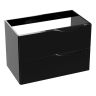 тумбочка підвісна Lavita Kolorado Black Glossy 80 (5900378324713)