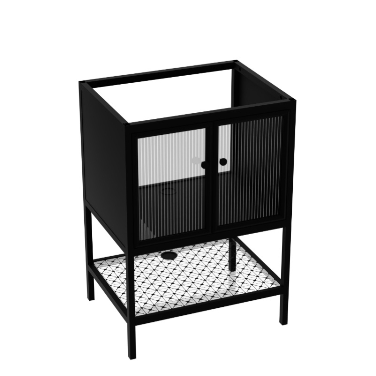 тумбочка під умивальник Lavita Austin 60 підлогова, black (5900378345473)