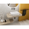 полотенцедержатель Lavita Nias 640x70 black (5908211470375)