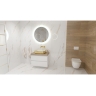 умывальник Lavita Galera Gold/White 50,5x40 накладной (5900378322597)