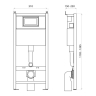 инсталляция для унитаза Lavita 50 см Lav 100 (5908211494845)