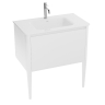 тумбочка з умивальником Lavita Mesa 80 підлогова, white (5900378333623)