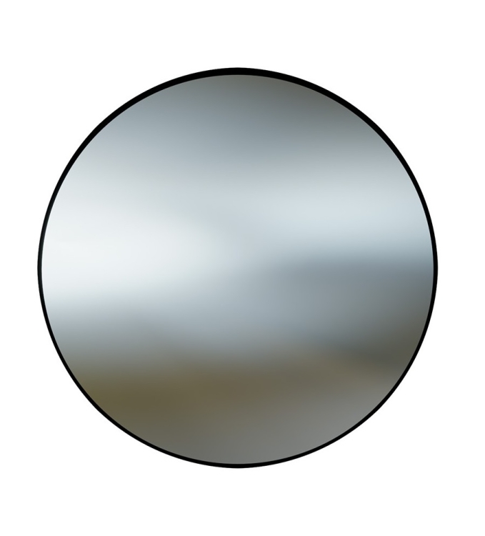 дзеркало Lavita Chloris 80 чорне (5900378335146)