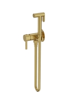 гигиенический набор Lavita Orion скрытого монтажа, brushed gold (5900378357285)