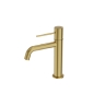 смеситель для умывальника Lavita Orion brushed gold (5900378341383)