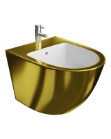биде Lavita Sofi Gold/White 49x36,5 подвесное (5900378325086)