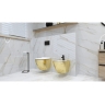 биде Lavita Sofi Gold/White 49x36,5 подвесное (5900378325086)