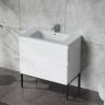 тумбочка з умивальником Lavita Topeka 80 підлогова, white (5900378345541)