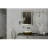 умивальник Lavita Costa Brushed Gold 46x32,5 накладний (5900378325758)